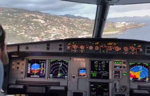 Veja como é aterrar na Madeira neste vídeo gravado no cockpit